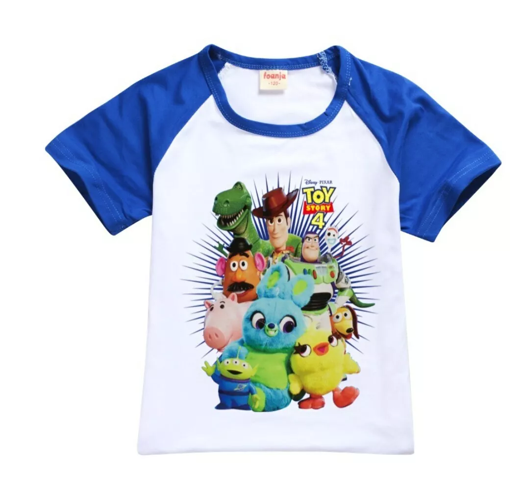 BNWT Toy Story T-Shirt Top boys kids children cartoon Tshirt new