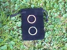 Pharaoh Electric Rings Pure Copper/Zinc Size 8