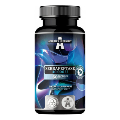 APOLLO'S HEGEMONY Serrapeptase 40.000 U 60 Kaps.