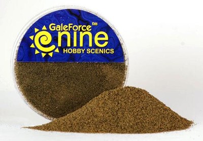 Basing Material and Textures Miniatures Tools: Hobby Round Dirt Flock Foundation