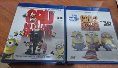Pack Gru, Mi Villano Favorito + Gru 2: Mi Villano Favorito Blu-ray 3D (2013)NUEV