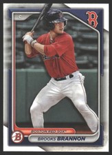 Brooks Brannon #BP-95 2024 Bowman Prospects Boston Red Sox