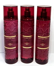 3 Pack BATH BODY WORKS OH CHERRY FRAGRANCE MIST BODY SPRAY
