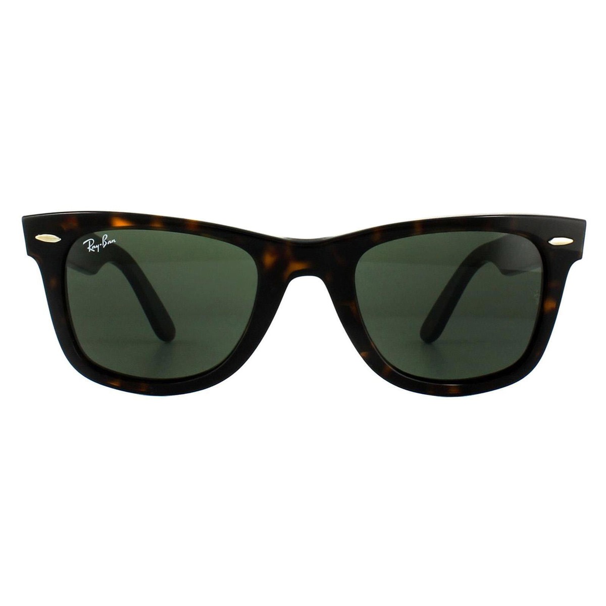 Ray-Ban Sunglasses Wayfarer 2140 902 Tortoise Green G-15 Medium