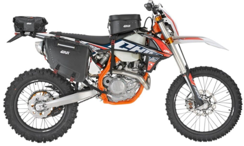 GIVI Gravel-T Waterproof Saddlebag 15L Black 15"x7"x12.5" Off-Road Enduro GRT718 - Picture 2 of 2