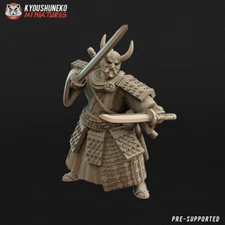 Japanese Ronin Hero - Kyoushuneko Miniatures Nippon Japanese Samurai Army Hero