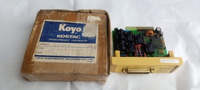 Koyo E-01T-4131 Relay Output Kostac Programmable Controller E01T4131 New