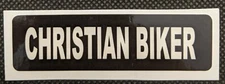 Christian Biker Motorcycle Helmet Sticker Biker Helmet Decal