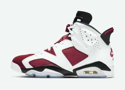 2021 Nike Air Jordan 6 Retro Carmine CT8529-106 Size 4-14 Men u0026 Grade  School | eBay