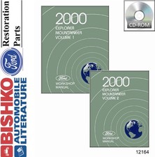 Ford Truck Explorer 2000, Mountaineer manual de servicio de taller de fábrica CD
