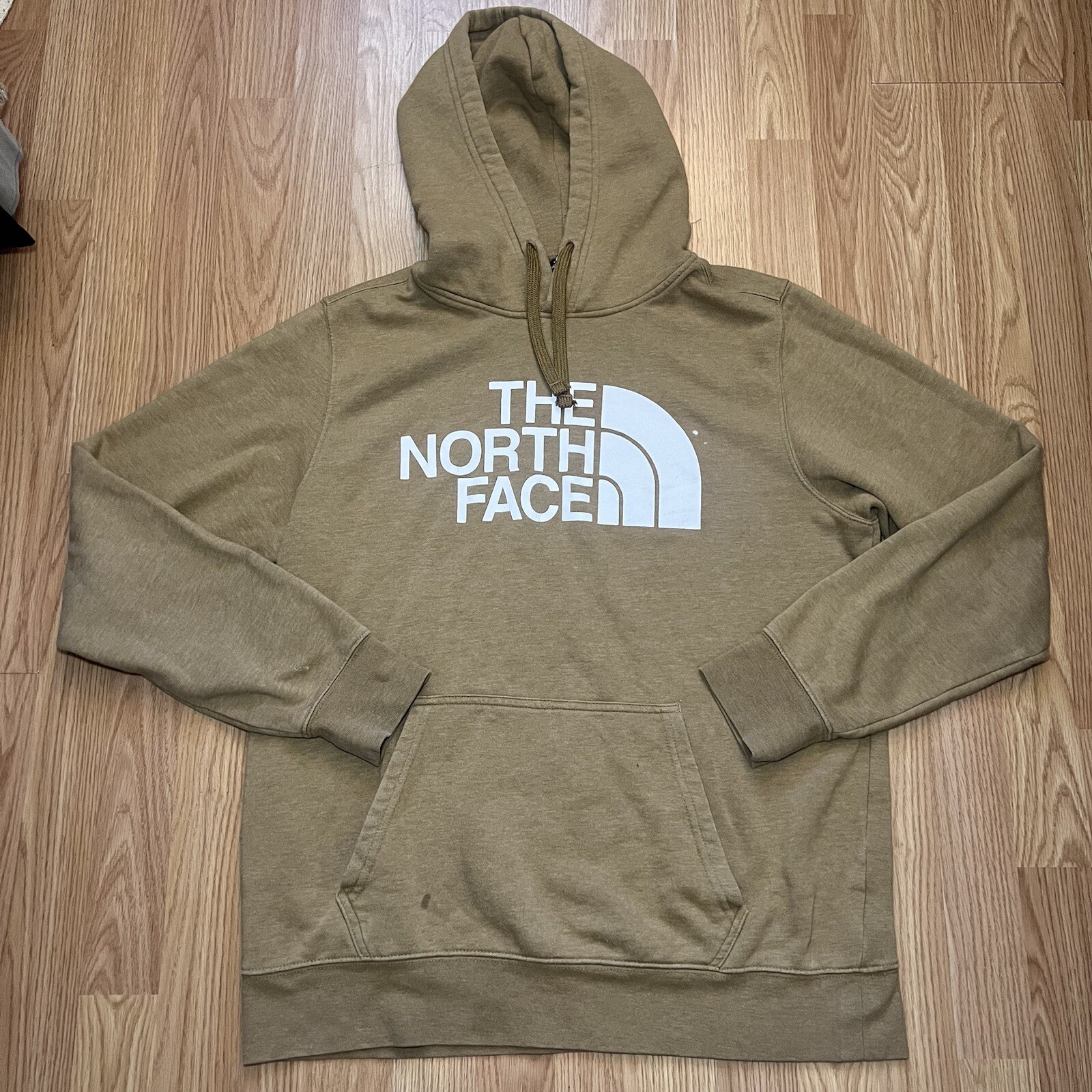 The North Face Men’s Brown Hoodie Sweatshirt for Camping & Hiking