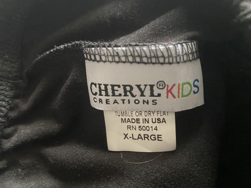 Cheryl Creations Kids - Black Ruffle Skirt / Shorts - Size X-Lg (12-14) - NWOT - Picture 3 of 3