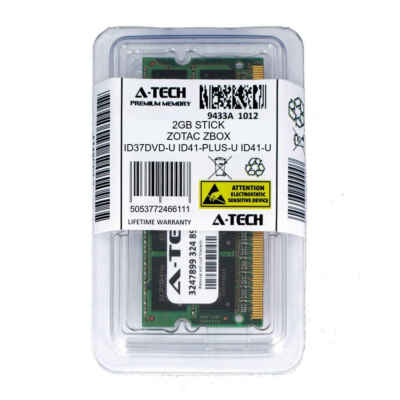 2GB SODIMM ZOTAC ZBOX ID37DVD-U ID41-PLUS-U ID41-U ID42 Plus U Ram Memory