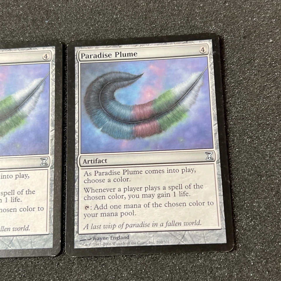 Paradise Plume Magic The Gathering Mtg Artifact Time Spiral Card 2 - Image 3 of 4