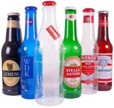 Money 2FT/1FT Bank Bottle Box Coins Giant Piggy Plastic Pot Savings Brand bottle