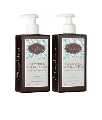 Saphira Rejuvenating Styling Cream - Gives Moisture to Over dry 8.5 Set of 2