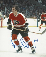 BILL BARBER PHILADELPHIA FLYERS HAND SIGNED AUTHENTIC 8X10 PHOTO E w/COA CANADA