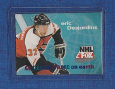 1995-96 Fleer SkyBox Impact NHL on FOX # 8 Eric Desjardins