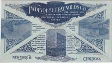 1898 New York st ln 11 illust advt FW Devoe CT Raynolds Co Paint Manuf (h312)