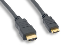 HDMI male to to mini HDMI male 6ft black