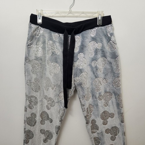 DISNEY Youth Mickey Mouse Plush Fleece Pajama Pants Size XL Loungewear Bottoms - Picture 2 of 9
