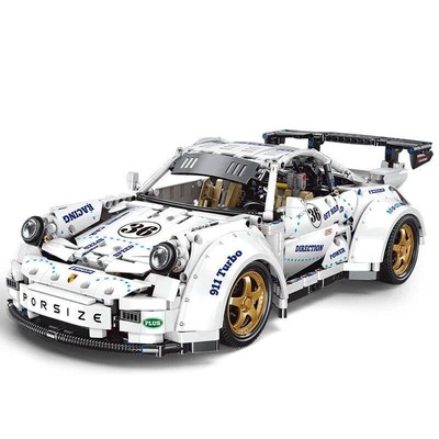 Neu Building Blocks MOC QC016 Widebody Classic Racing Car Bricks Toys DE
