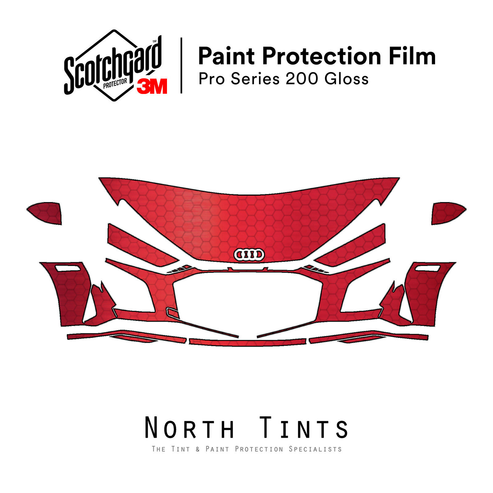 Audi R8 2020-2024 3M PRO Series PreCut Paint Protection Film Clear Bra PPF Kit