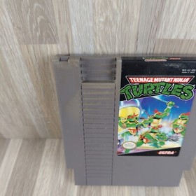 Teenage Mutant Ninja Turtles Nintendo NES, cartuccia con custodia ~ 1985
