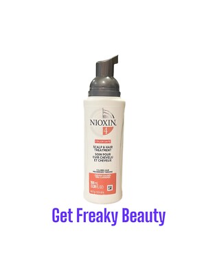 3.38 oz. Nioxin # 4 Scalp & Hair Treatment. For Colored Hair. 100ml. NEW.