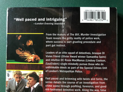 Murder Investigation Team, Series One (3 DVDs, Slipcovr) MINT