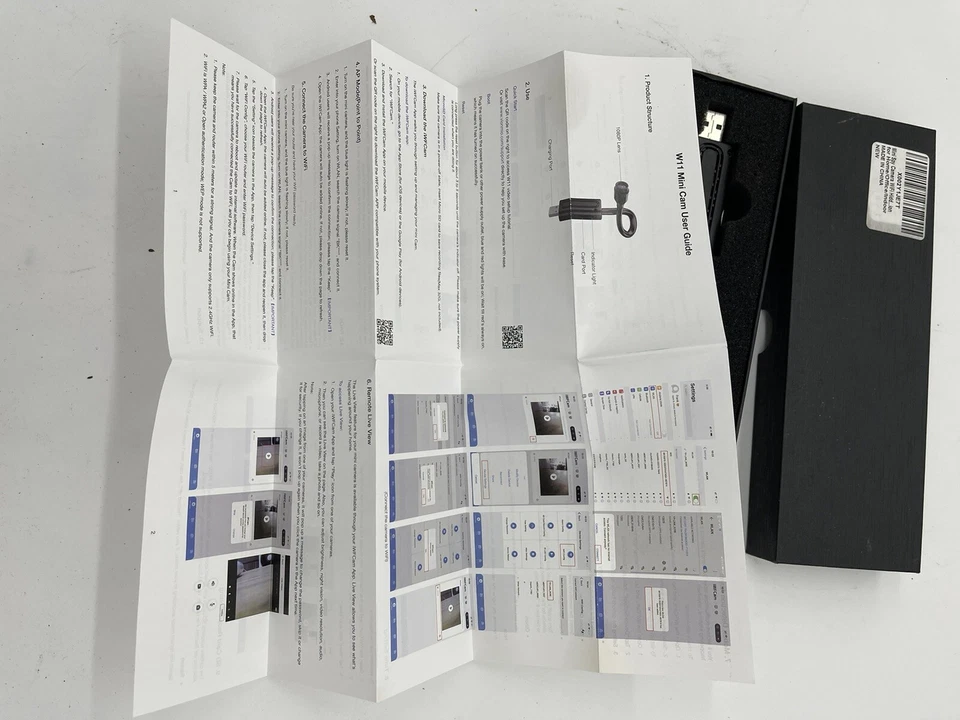 W11 Mini cam Wireless Spycam - Image 3 of 4