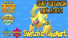   VOLCANION MAX IVS EVS SHINY VOLCANION POKEMON HOME/SWORD/SHIELD/SCARLET/  