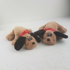 Vintage Tonka POUND PUPPIES Lot of 2 Dogs 1985 exc