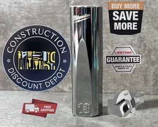 Milwaukee Anti Roll  3/8" Drive 13 mm 6pt Deep Well Chrome Socket