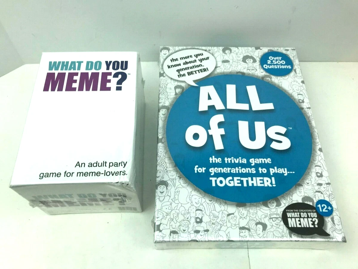 What Do You Meme Card Game Party Game New And Sealed