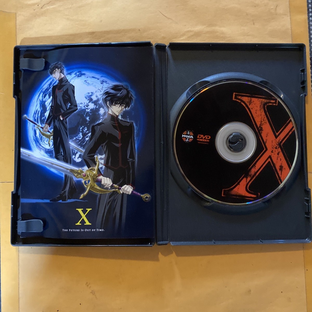 X - Manga Entertainment Anime DVD Video Movie w Insert