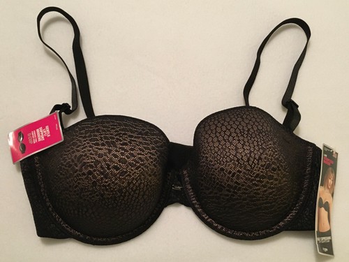 Maidenform Self Expressions Size 36D Bra Black Strapless/4 Ways Style #05841 NWT - Picture 10 of 10