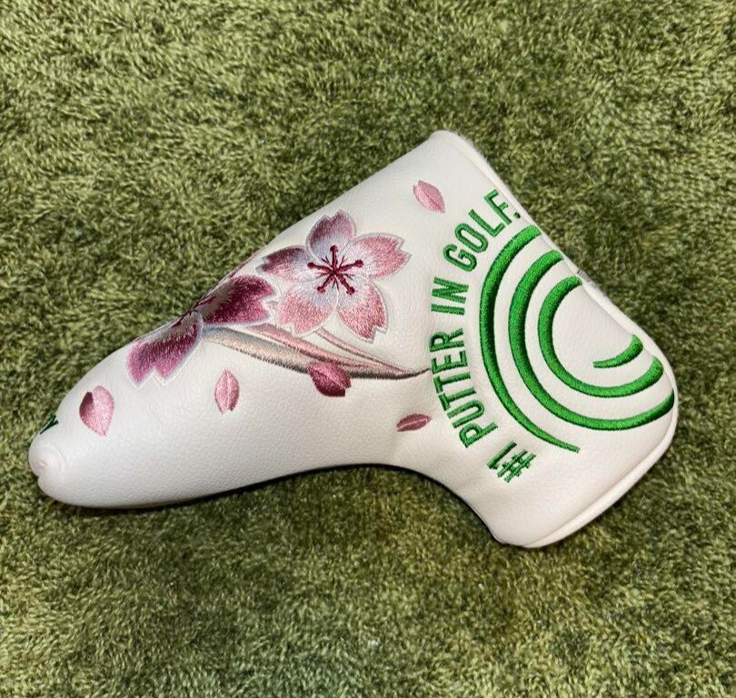 Odyssey 2024 "Sakura" Blade Mallet Headcover Japan Tour Limited quantity model