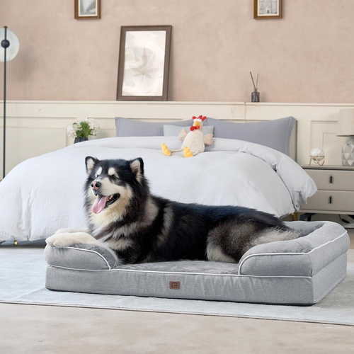 EHEYCIGA Orthopedic Dog Beds for Extra Large Dogs, Waterproof Memory Foam XL Pet - Picture 9 of 12