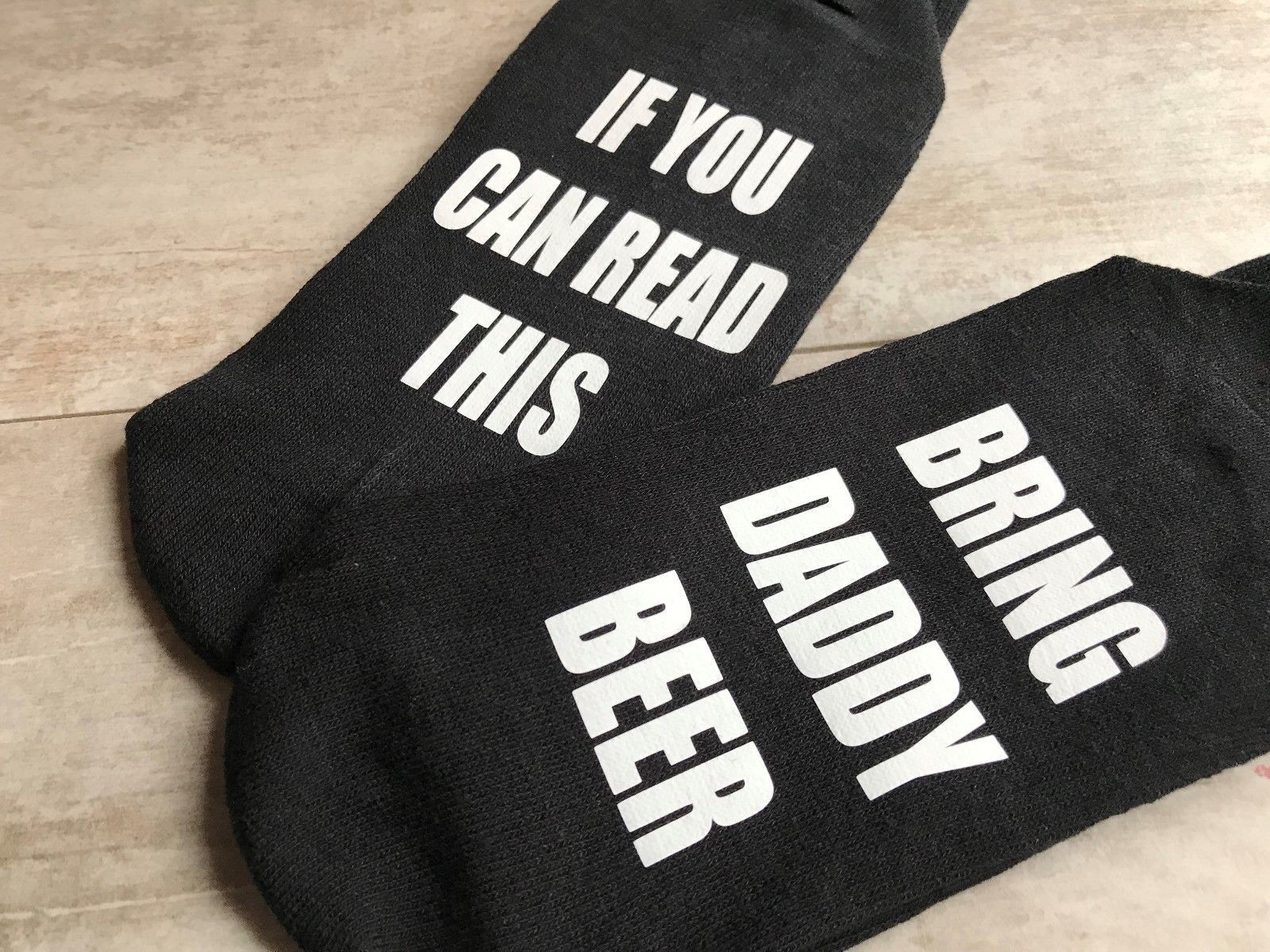 SAOLA Se riesci a leggere questo Portami una birra Stampato sulla suola Uomo taglia 6 12