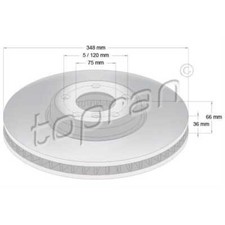 Disque de frein BMW SERIE 7