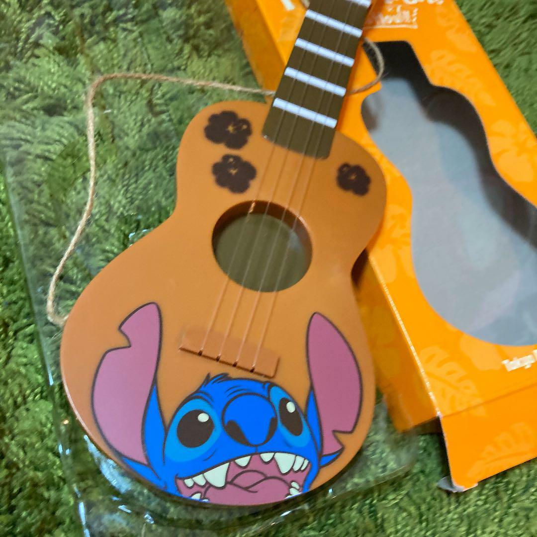 Disney - りつこ Lilo & stitch Ukulele Guitar Toy 2007 Collectible doll Tokyo