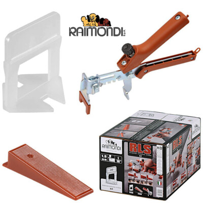 Fliesen Verlegesystem Raimondi RLS | Laschen, Keile oder Basisset - Varianten