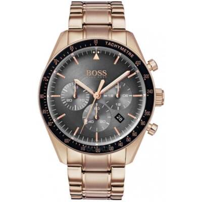 Hugo Boss HB1513632 Men's Trophy Rose Gold Stainless Steel Chrono