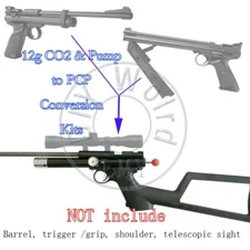 12g CO2 Pump to PCP Adjustable Pressure Conversion KIT HPA for Crosman 1377 2240