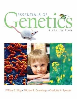 Essentials of Genetics (6th - Paperback, by Klug William S.; - Very Good j