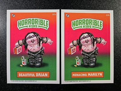 Marilyn Manson Beautiful People Horrorible Kids Card Set Garbage
