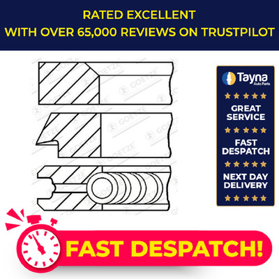 Piston Rings Kit (Single Cylinder) fits KTM Engine Goetze Top Quality Guaranteed