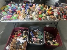 Huge Beanie baby lot over 500. Tons Of Tag Errors Mint Condition Tag Protected