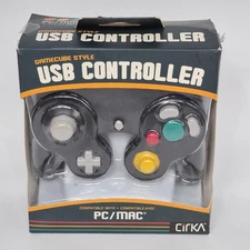 Cirka GameCube Style USB Controller PC Mac Open Box